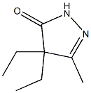 2-Pyrazolin-5-one,  4,4-diethyl-3-methyl-  (6CI,7CI)