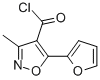 4-Isoxazolecarbonyl chloride, 5-(2-furyl)-3-methyl- (7CI)