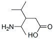 Valeric  acid,  4-amino-3-isopropyl-  (7CI)