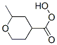 Pyran-4-carboxylic acid, tetrahydro-4-hydroxy-2-methyl- (7CI)