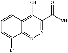 8-bromo-4-hydroxycinnoline-3-carboxylic acid