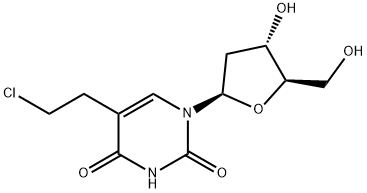 5-(2-chloroethyl)-1-[(2S,4S,5R)-4-hydroxy-5-(hydroxymethyl)oxolan-2-yl ]pyrimidine-2,4-dione