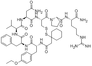 (D(CH2)51,D-TYR(ET)2,VAL4,ARG8,DES-GLY9)-VASOPRESSIN