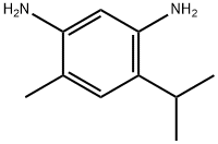 1,3-Benzenediamine,4-methyl-6-(1-methylethyl)-(9CI)