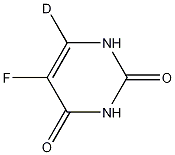 5-Fluorouracil-6-d1