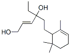 2-Hexene-1,4-diol, 4-ethyl-6-(2,6,6-trimethyl-2-cyclohexen-1-yl)-, cyclized