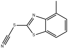 Thiocyanic acid, 4-methyl-2-benzothiazolyl ester (7CI)