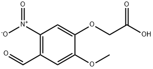 4-formyl-6-methoxy-3-nitrophenoxyacetic acid
