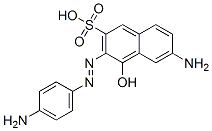 6-氨基-4-羟基-2-萘磺酸与5(或8)-氨基-2-萘磺酸钾钠盐和重氮化6-氨基-3-[(4-氨苯基)偶氮]-4-羟基-2-萘磺酸的偶合物