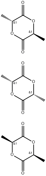 1,4-Dioxane-2,5-dione, 3,6-dimethyl-, (3R,6R)-, polymer with rel-(3R,6S)-3,6-dimethyl-1,4-dioxane-2,5-dione and (3S,6S)-3,6-dimethyl-1,4-dioxane-2,5-dione