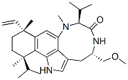 (4S,7S,10R,13R)-10-Ethenyl-1,3,4,5,7,8,10,11,12,13-decahydro-4-(methoxymethyl)-8,10,13-trimethyl-7,13-diisopropyl-6H-benzo[g][1,4]diazonino[7,6,5-cd]indol-6-one
