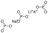 Metaphosphoric acid, lithium potassium sodium salt