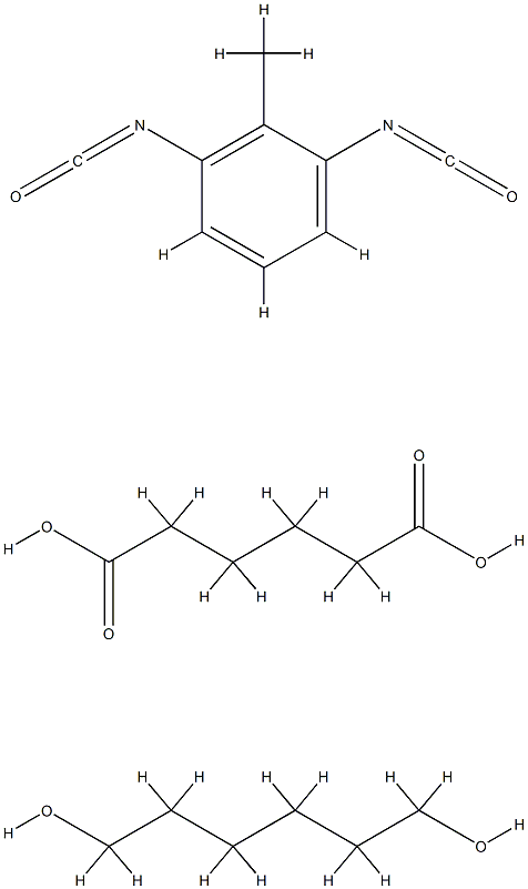己二酸与1,6-己二醇和1,3-二异氰酸甲苯的聚合物