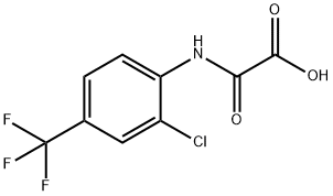 2-[[2-Chloro-4-(trifluoromethyl)phenyl]amino]-2-oxo-acetic acid