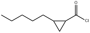 Cyclopropanecarbonyl chloride, 2-pentyl- (7CI)