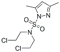 N,N-Bis(2-chloroethyl)-3,5-dimethyl-1H-pyrazole-1-sulfonamide