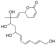 5,6-Dihydro-6-(3,4,6,13-tetrahydroxy-3-methyl-1,7,9,11-tridecatetrenyl)-2H-pyran-2-one