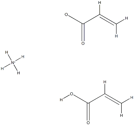 2-Propenoic acid, polymer with ammonium 2-propenoate