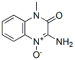 2(1H)-Quinoxalinone,3-amino-1-methyl-,4-oxide(7CI)