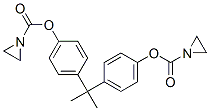 [4-[2-[4-(aziridine-1-carbonyloxy)phenyl]propan-2-yl]phenyl] aziridine -1-carboxylate