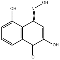 1,4-Naphthoquinone, 2,5-dihydroxy-, 4-oxime (7CI)