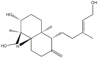 [1S-[1ALPHA,2BETA,4ABETA,5BETA(E),8AALPHA]]-十氢-2-羟基-5-(5-羟基-3-甲基-3-戊烯基)-1,4A-二甲基-6-亚甲基-1-萘甲醇