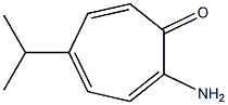 2,4,6-Cycloheptatrien-1-one,2-amino-5-isopropyl-(6CI,7CI)