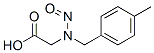 2-[(4-methylphenyl)methyl-nitroso-amino]acetic acid