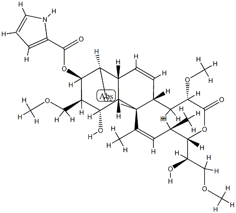 19,20-Dimethoxynodusmicin 9-(1H-pyrrole-2-carboxylate)