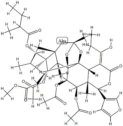 11α,12α-Bis(acetyloxy)-15-[(Z)-1-hydroxypropylidene]phragmalin 30-acetate 3-(2-methylbutyrate)