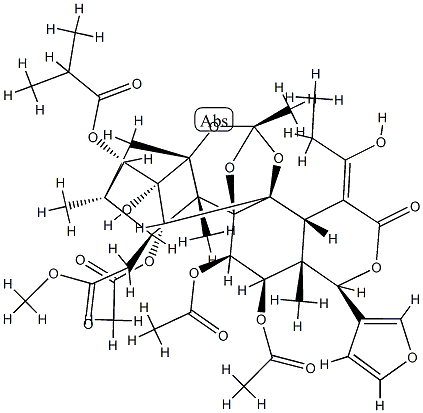 11α,12α-Bis(acetyloxy)-15-[(Z)-1-hydroxypropylidene]phragmalin 30-acetate 3-(2-methylpropionate)