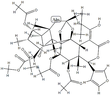 11α,12α-Bis(acetyloxy)-15-[(Z)-1-hydroxy-2-methylpropylidene]phragmalin 3,30-diacetate