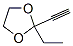 1,3-Dioxolane, 2-ethyl-2-ethynyl- (9CI)