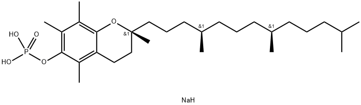 disodium dihydrogen phosphate [2R[2R*(4R*,8R*)]]-3,4-dihydro-2,5,7,8-tetramethyl-2-(4,8,12-trimethyltridecyl)-2H-benzopyran-6-olate