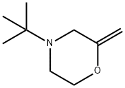 Morpholine,  4-tert-butyl-2-methylene-  (7CI)