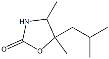 2-Oxazolidinone,5-isobutyl-4,5-dimethyl-(7CI)