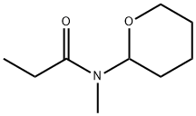Propionamide,  N-methyl-N-(tetrahydropyran-2-yl)-  (7CI)