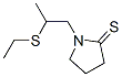 2-Pyrrolidinethione,  1-[2-(ethylthio)propyl]-
