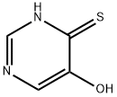 4(1H)-Pyrimidinethione, 5-hydroxy- (9CI)