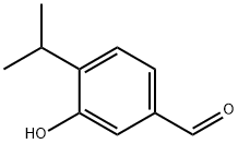 Benzaldehyde, 3-hydroxy-4-(1-methylethyl)- (9CI)