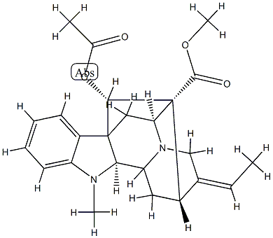 (2α,17S,19E)-17-Acetoxy-19,20-didehydroajmalan-16-carboxylic acid methyl ester