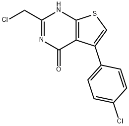 2-(氯甲基)-5-(4-氯苯基)-3H,4H-噻吩并[2,3-D]嘧啶-4-酮
