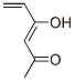 3,5-Hexadien-2-one, 4-hydroxy- (9CI)
