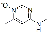 4-Pyrimidinamine, N,6-dimethyl-, 1-oxide (9CI)