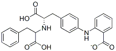 N-(1-carboxy-2-phenylethyl)phenylalanine-4-aminobenzoate