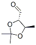 1,3-Dioxolane-4-carboxaldehyde, 2,2,5-trimethyl-, trans- (9CI)