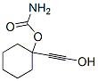 Carbamic acid, 1-(hydroxyethynyl)cyclohexyl ester (7CI)