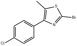 2-BROMO-4-(4-CHLOROPHENYL)-5-METHYLTHIAZOLE