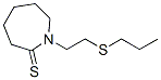 2H-Azepine-2-thione,  hexahydro-1-[2-(propylthio)ethyl]-