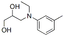 3-(N-ethyl-m-toluidino)propane-1,2-diol